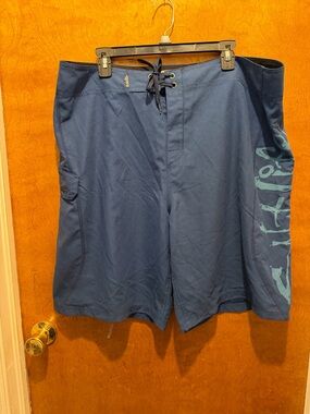 Salt life dark royal blue aqua trunks swim trunks new size 40 men’s board short